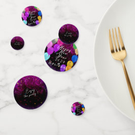 Happy New Year Balloon Konfetti