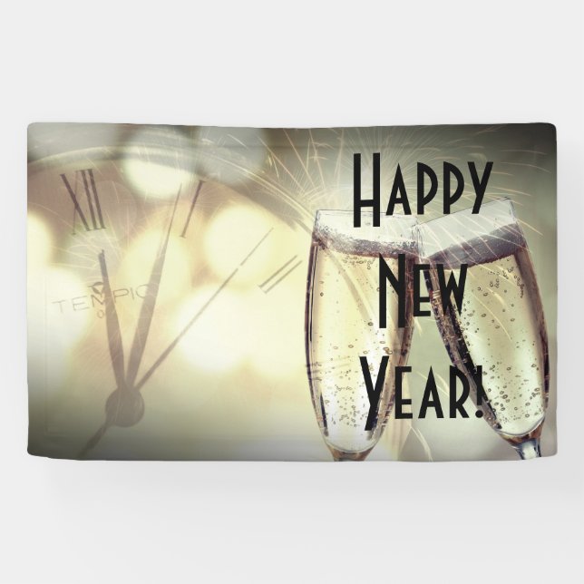 Happy New Year Banner (Horizontal)