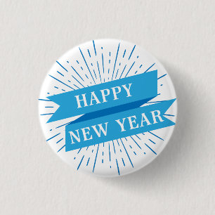 Happy New Year Button