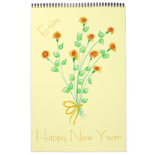Happy New Year Calendar Kalender