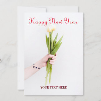 HAPPY NEW YEAR CARD DANKESKARTE
