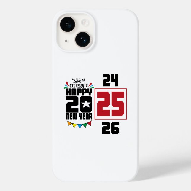 Happy New Year Case-Mate iPhone 14 Hülle (Rückseite)