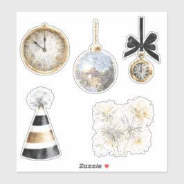 Happy New Year Celebration Aufkleber