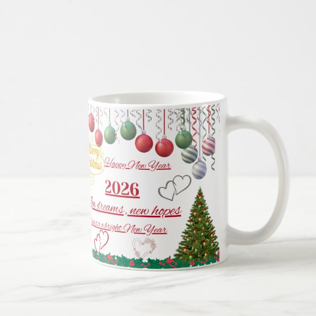 Happy New Year Celebration Mug (Droite)