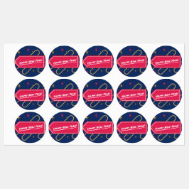 Happy New Year Celebration Sticker