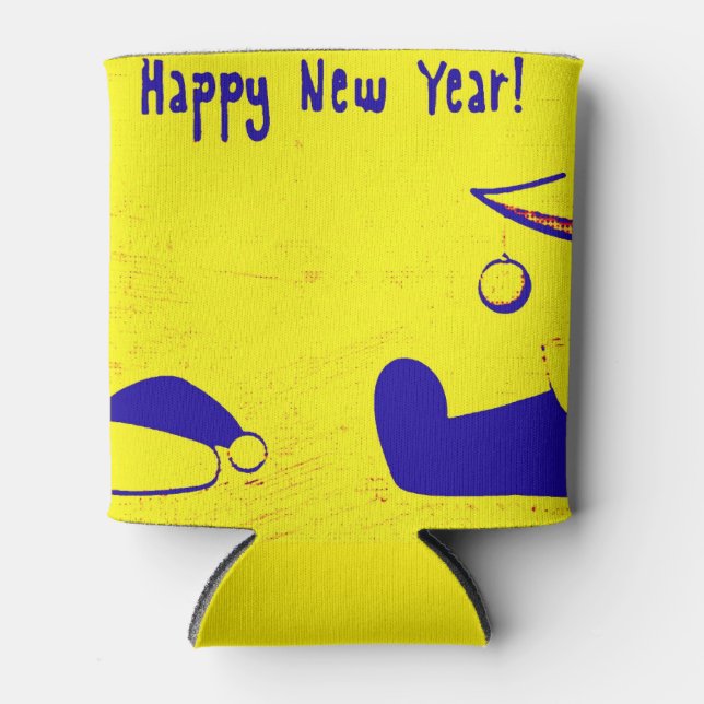Happy New Year Coos Dosenkühler (Vorderseite)
