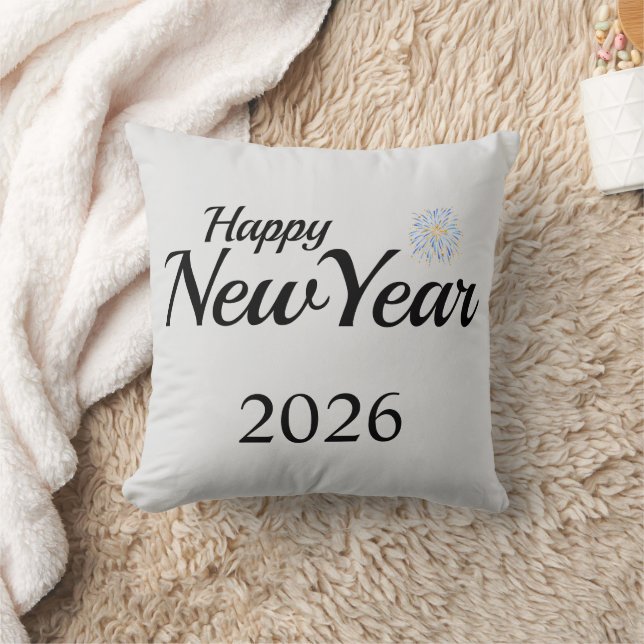 Happy New Year Custom Present Kissen (Decke)