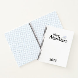 Happy New Year Custom Present Notizbuch