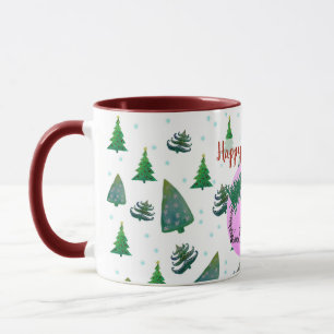 Happy New Year Custom Tasse