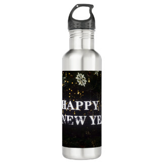 HAPPY NEW YEAR EDELSTAHLFLASCHE