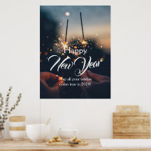 Happy New Year Editable