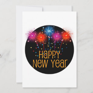 Happy New Year Einladung