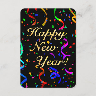 "Happy New Year" Einladung