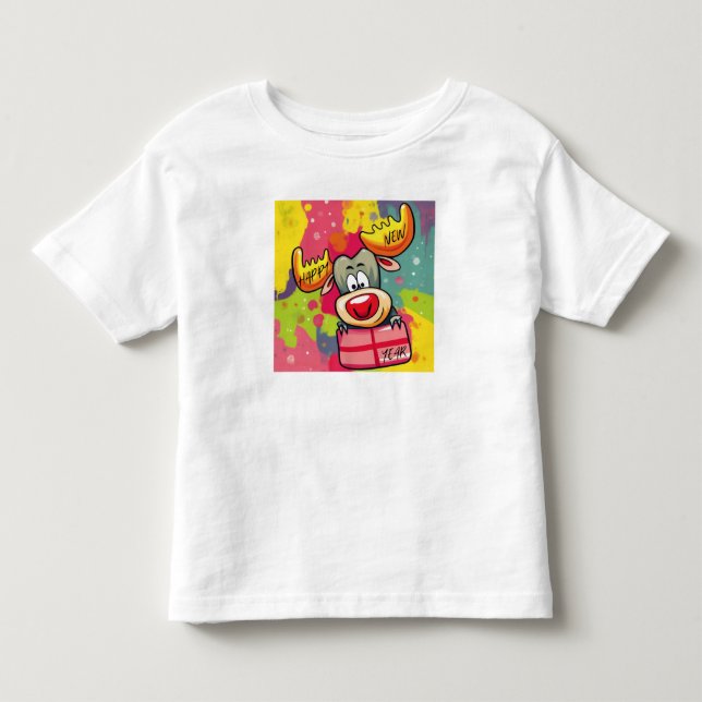 Happy New Year Else - Festivals Design der Feier Kleinkind T-shirt (Vorderseite)