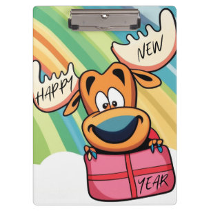 Happy New Year Else - Festivals Design der Feier Klemmbrett