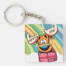 Happy New Year Else - Festivals Design der Feier Schlüsselanhänger