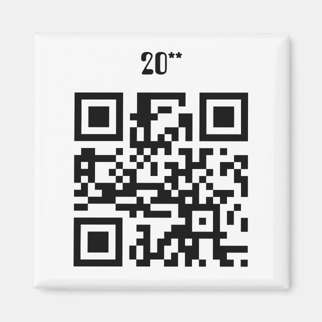 Happy New Year - Englisch Magnet (Vorne)