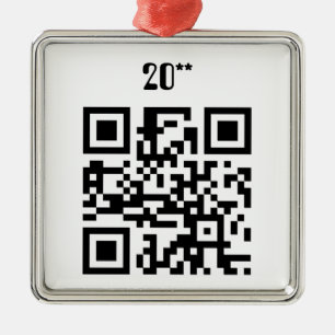 Happy New Year - Englisch Ornament Aus Metall