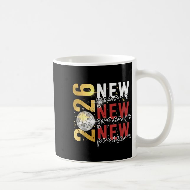 Happy New Year Eve 2026 New Year Party Hello 2026  Kaffeetasse (Rechts)