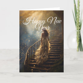 Happy New Year Feiertagskarte