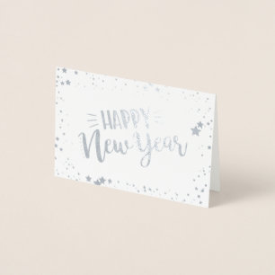 Happy New Year Folienkarte
