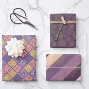 Happy New Year Geschenkpapier Set