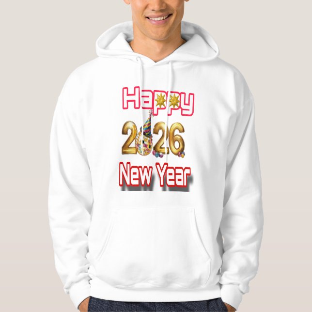 Happy New year  Hoodie (Vorderseite)