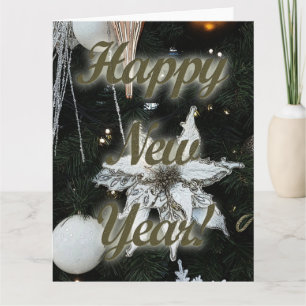 Happy New Year Karte