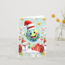 "Happy New Year"-Karte