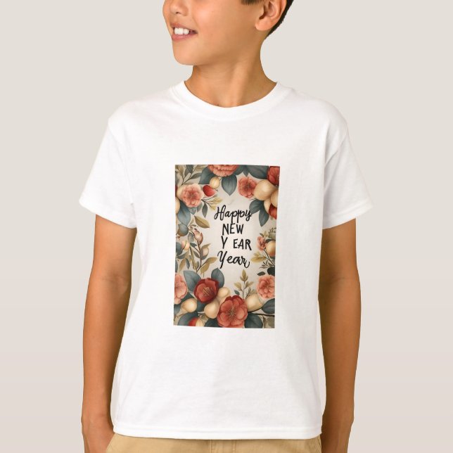 Happy New Year Kids Basic * T - Shirt (Vorderseite)