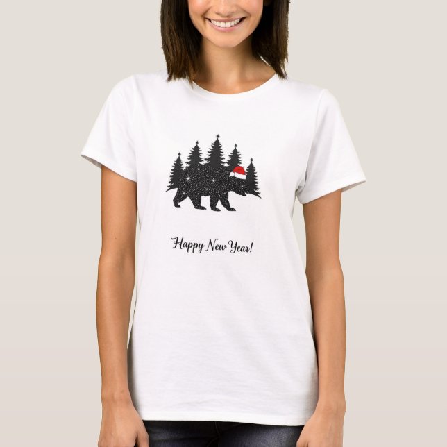 Happy New Year Ladies Tshirt (Vorderseite)