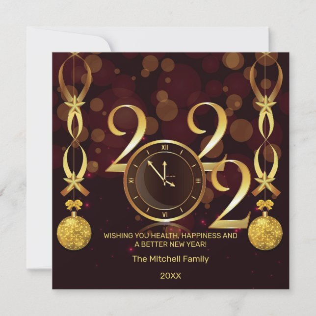 Happy New Year Merry Christmas (Vorderseite)