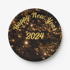 Happy New Year Pappteller