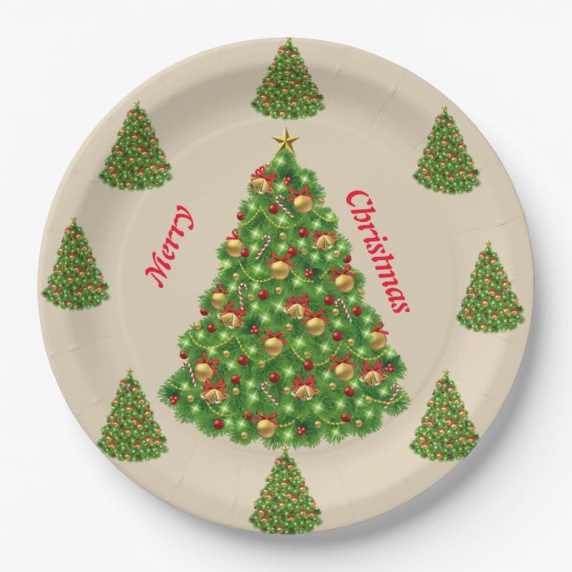 Happy New Year Pappteller (Vorderseite)