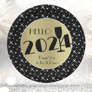 Happy New Year Pappteller