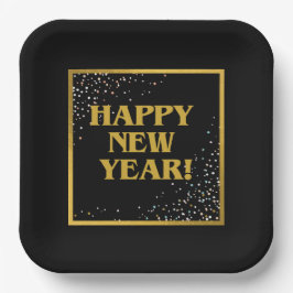 Happy New Year Pappteller