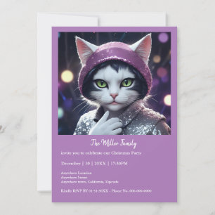 Happy New Year Party - Cat in Disguage
