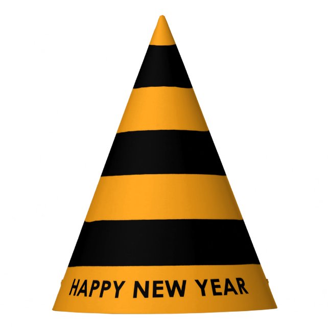 Happy New Year Partyhütchen (Vorderseite)