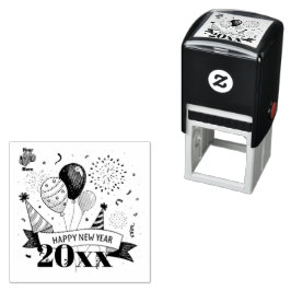 Happy New Year Permastempel