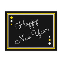 Happy New Year Postcard