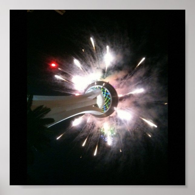 Happy New Year Print Poster (Vorne)