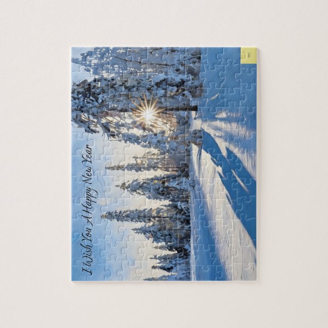 Happy New Year puzzle (Vertikal)