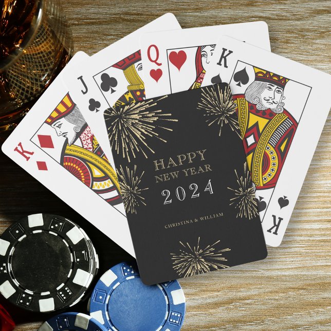 Happy New Year Spielkarten (Von Creator hochgeladen)