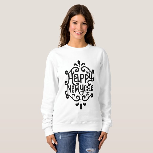 Happy New Year Sweatshirt (Vorne ganz)
