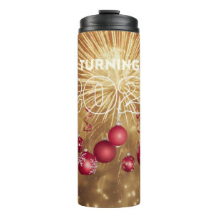 Happy New Year Thermosbecher