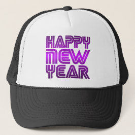 Happy New Year Truckerkappe