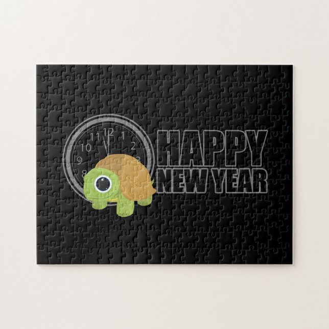 Happy New Year - Turtle (Horizontal)