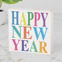 Happy New Year Typografy