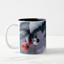 Happy New Year Zweifarbige Tasse