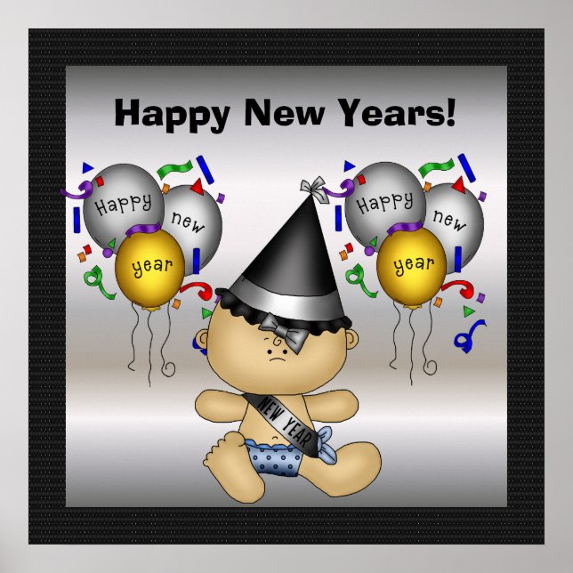 Happy New Years Poster (Vorne)